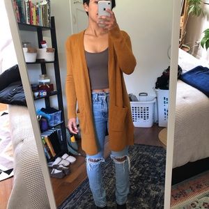 Madewell long cardigan